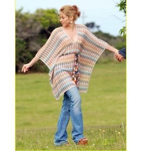 Missoni Multicolor "Shakira" Metallic Knit Tunic